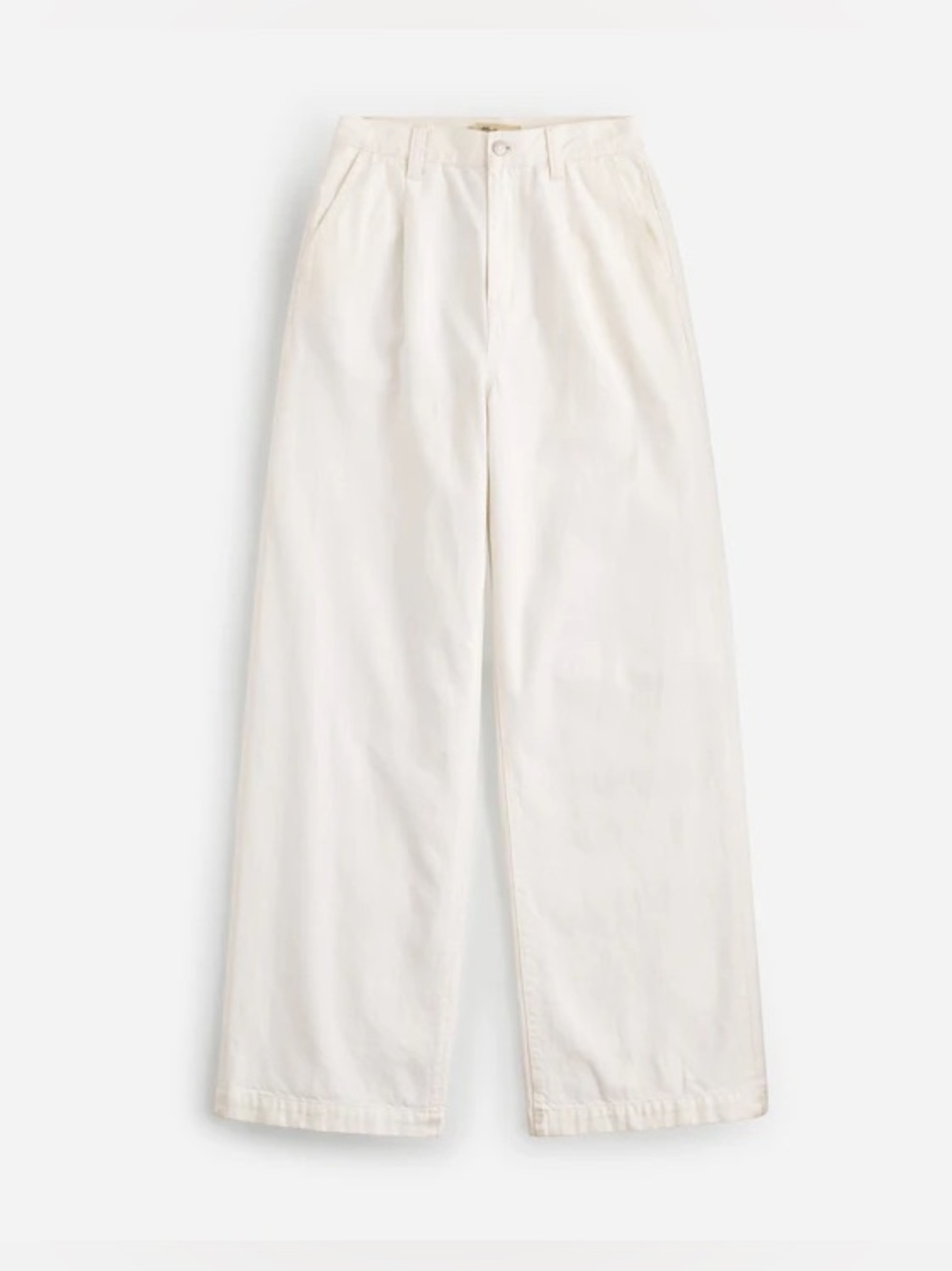 Madewell The Harlow Wide Leg Jean Tile White Cotton Airy Denim Edition Size 28